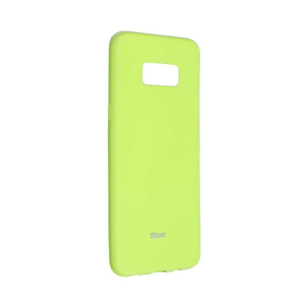 Pokrowiec etui silikonowe Roar Colorful Jelly Case limonkowe SAMSUNG Galaxy S8+