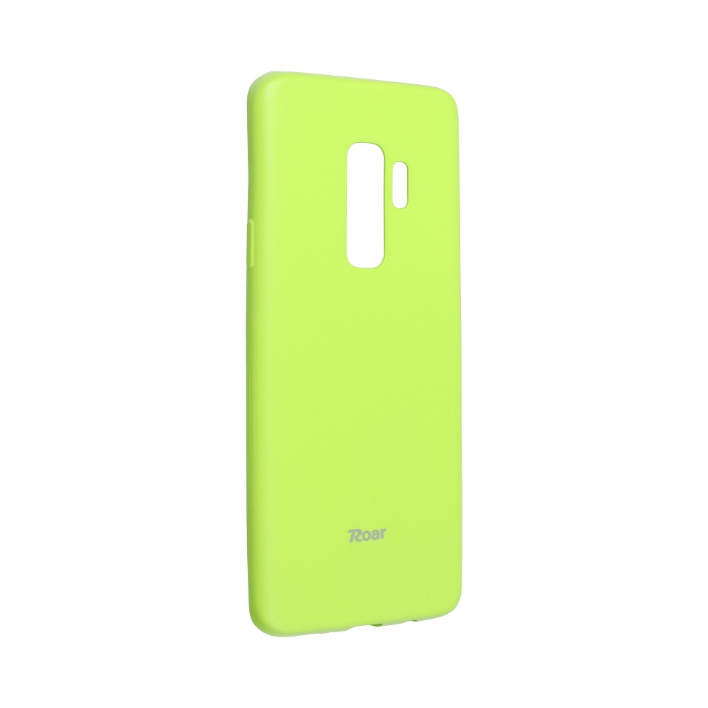 Pokrowiec etui silikonowe Roar Colorful Jelly Case limonkowe SAMSUNG Galaxy S9 Plus