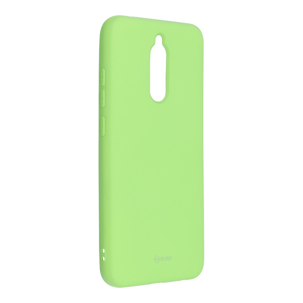 Pokrowiec etui silikonowe Roar Colorful Jelly Case limonkowe Xiaomi Redmi 8