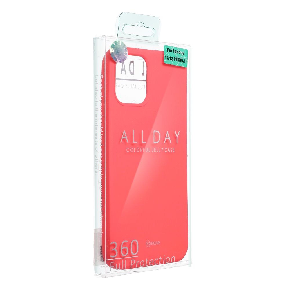 Pokrowiec etui silikonowe Roar Colorful Jelly Case pomaraczowe APPLE iPhone 15 Plus / 5