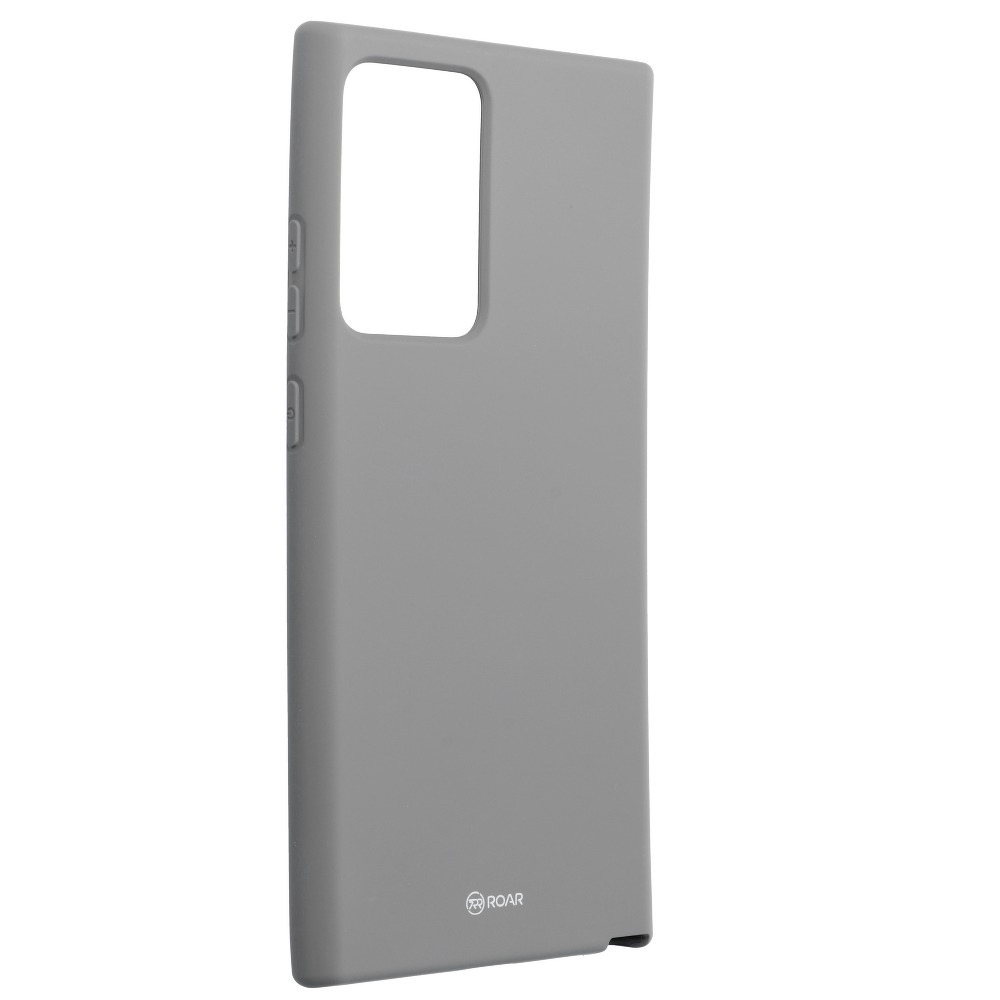 Pokrowiec etui silikonowe Roar Colorful Jelly Case szare SAMSUNG Galaxy Note 20 Ultra