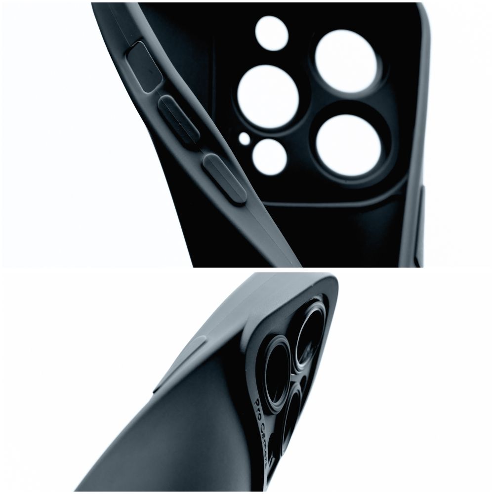 Pokrowiec etui silikonowe Roar Luna Case czarne APPLE iPhone 15 Pro / 3