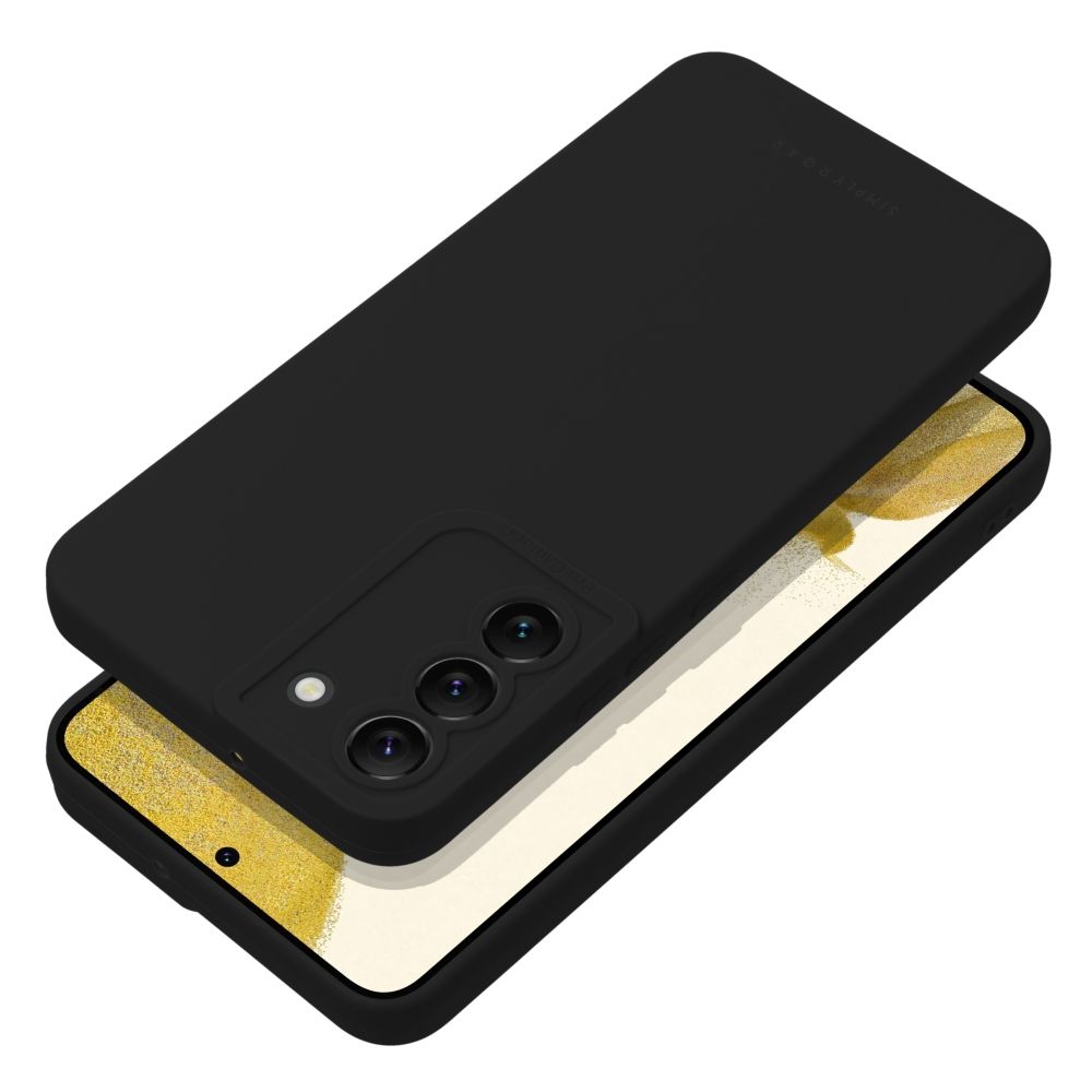 Pokrowiec etui silikonowe Roar Luna Case czarne SAMSUNG Galaxy A52 LTE / 4