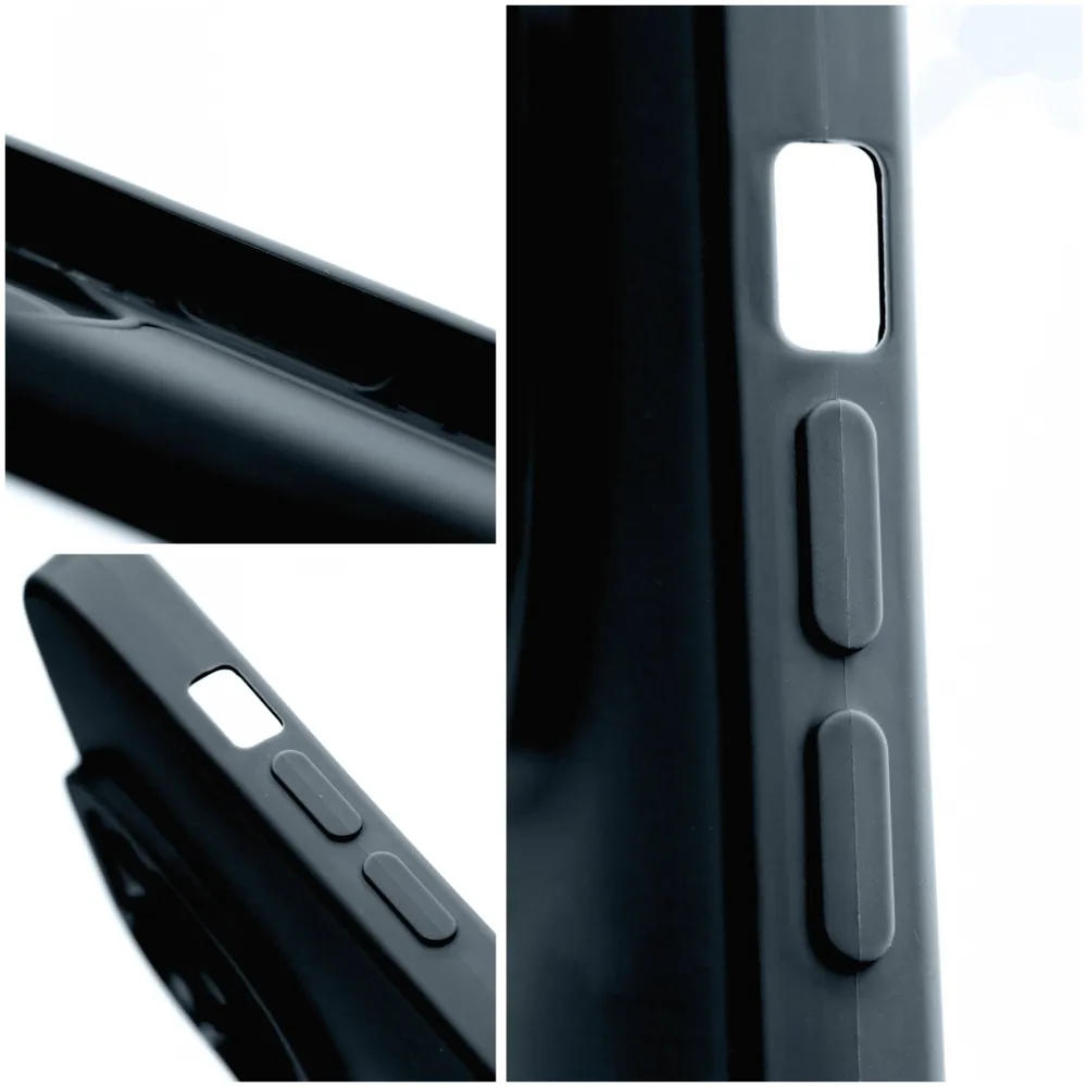 Pokrowiec etui silikonowe Roar Luna Case czarne APPLE iPhone 15 Pro Max / 5