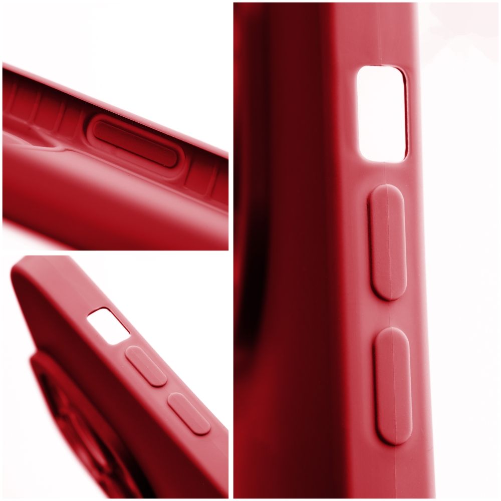 Pokrowiec etui silikonowe Roar Luna Case czerwone APPLE iPhone 15 / 3