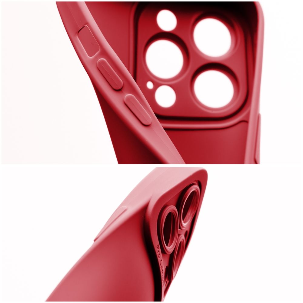 Pokrowiec etui silikonowe Roar Luna Case czerwone SAMSUNG Galaxy A34 5G / 8