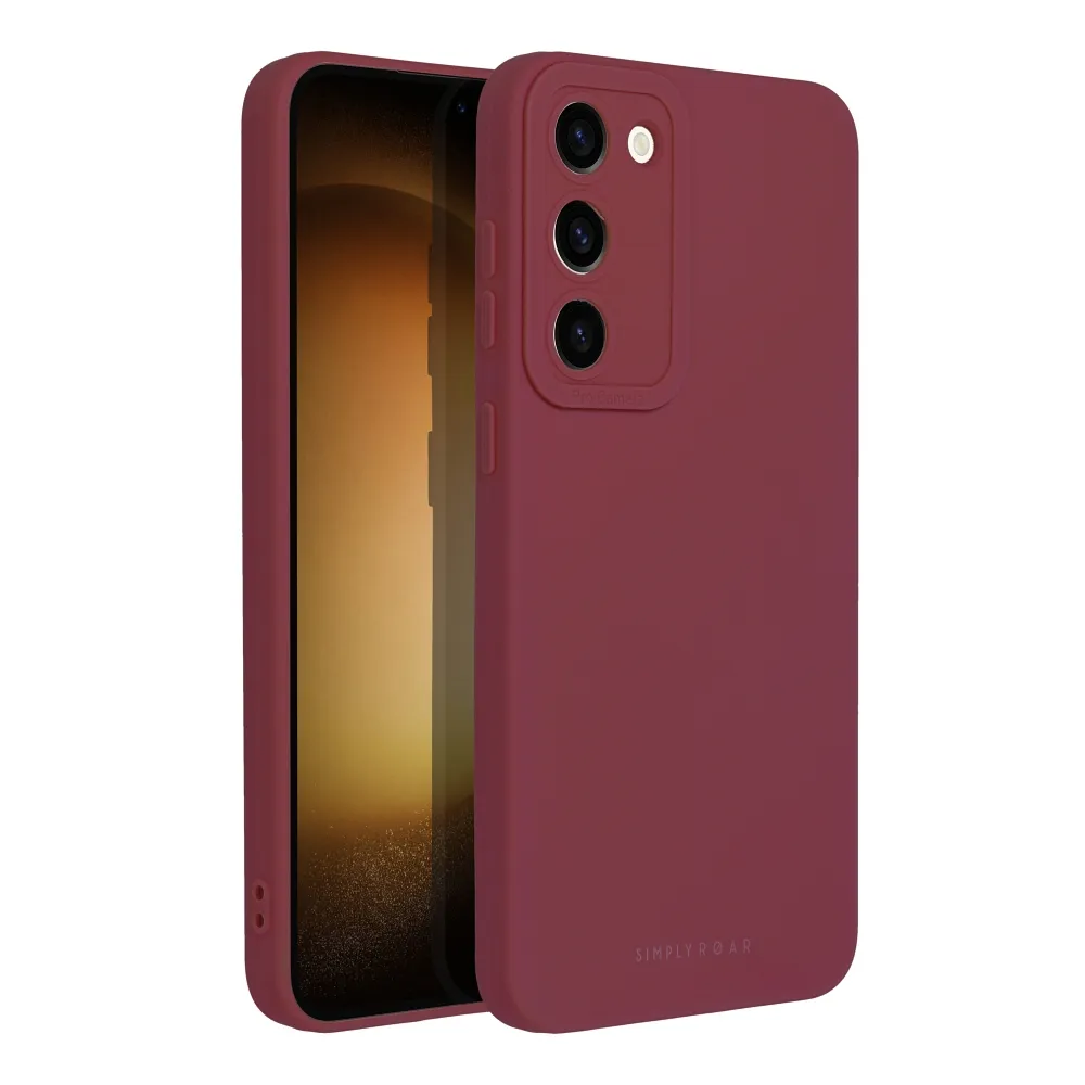 Pokrowiec etui silikonowe Roar Luna Case czerwone APPLE iPhone 15 Pro Max / 2