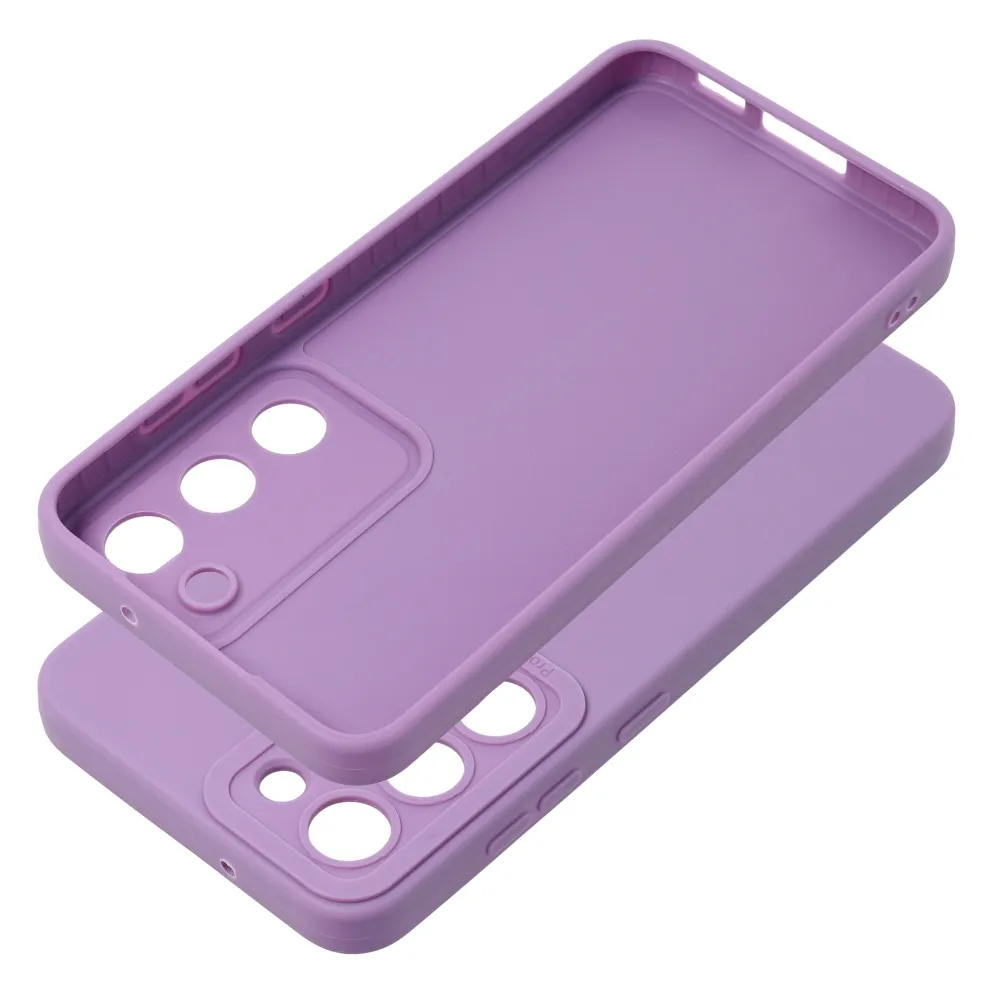 Pokrowiec etui silikonowe Roar Luna Case fioletowe APPLE iPhone 15 / 3