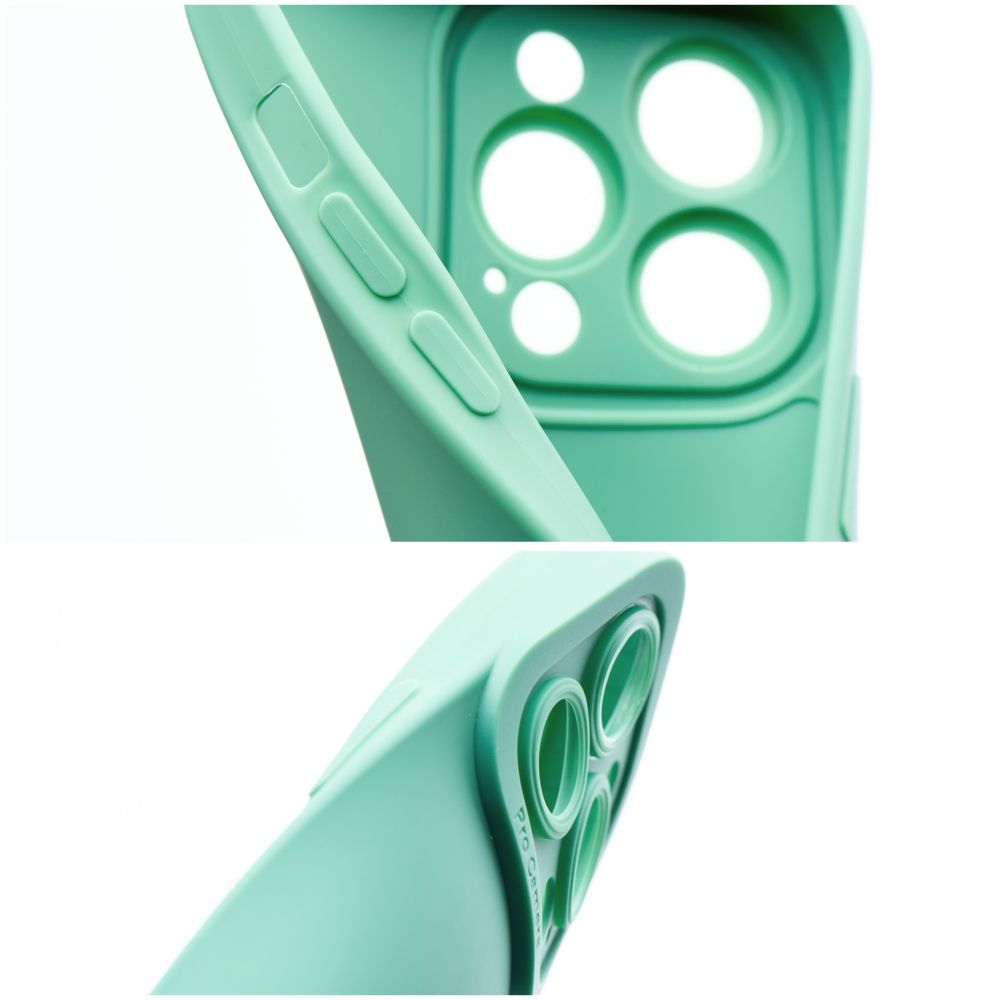 Pokrowiec etui silikonowe Roar Luna Case zielone APPLE iPhone 15 Pro / 3