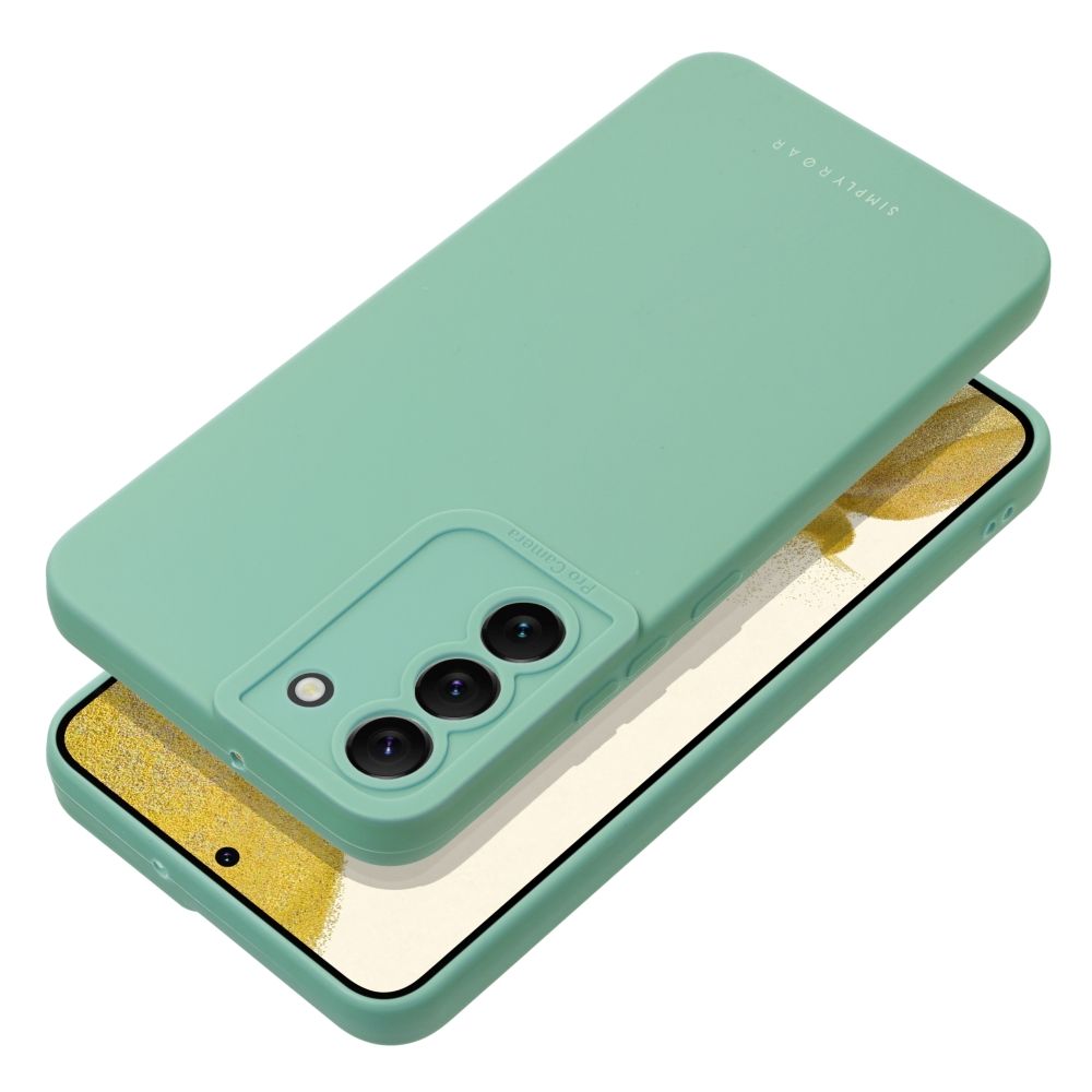 Pokrowiec etui silikonowe Roar Luna Case zielone SAMSUNG Galaxy S24 Plus