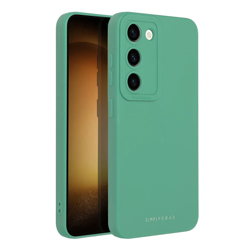 Pokrowiec etui silikonowe Roar Luna Case zielone APPLE iPhone 15 Pro Max / 2
