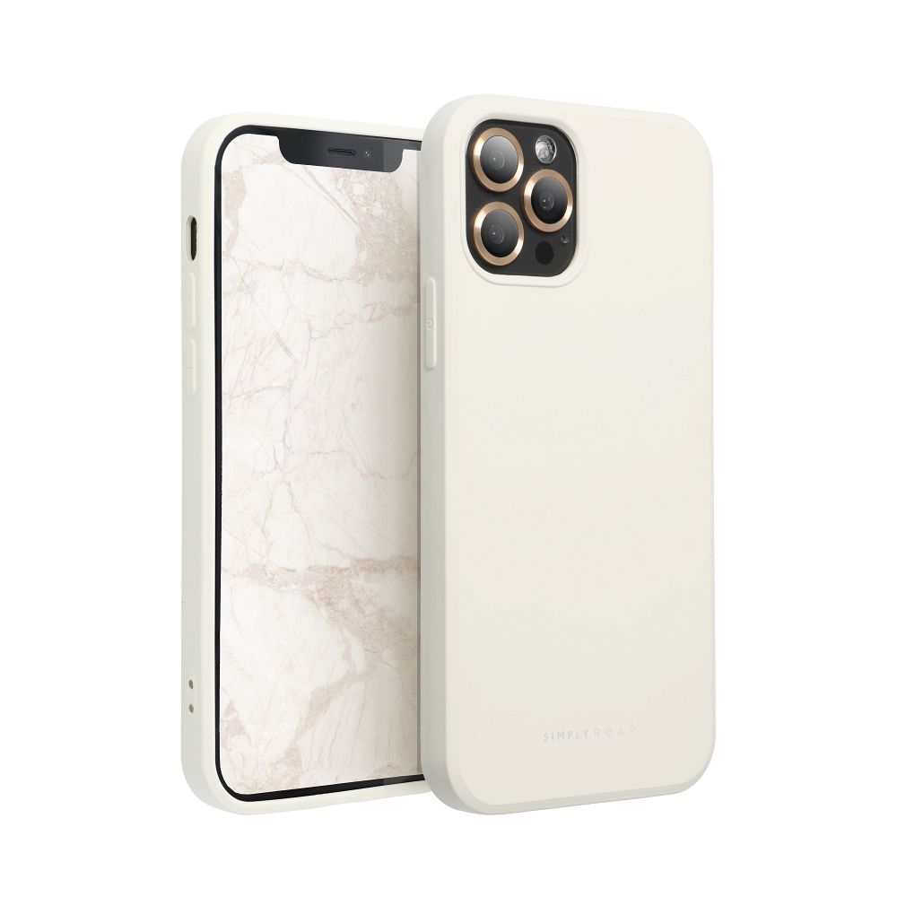 Pokrowiec etui silikonowe Roar Space Case beżowe SAMSUNG Galaxy S23 Plus / 3