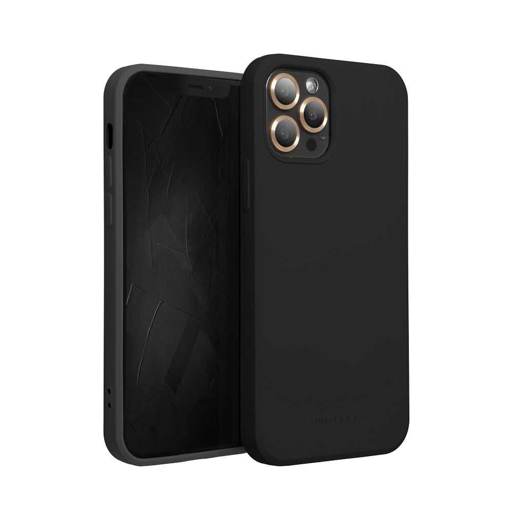 Pokrowiec etui silikonowe Roar Space Case czarne APPLE iPhone 15 Pro Max / 2
