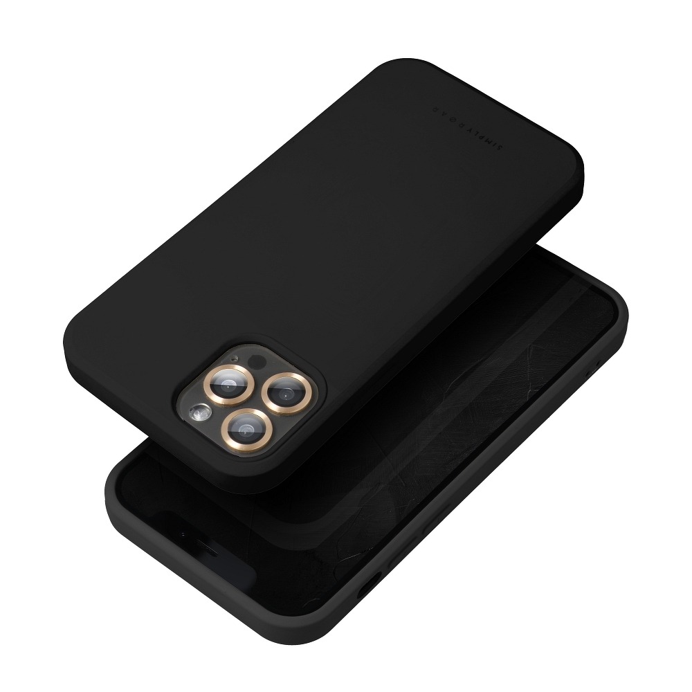 Pokrowiec etui silikonowe Roar Space Case czarne Xiaomi Mi 11 Lite 5G