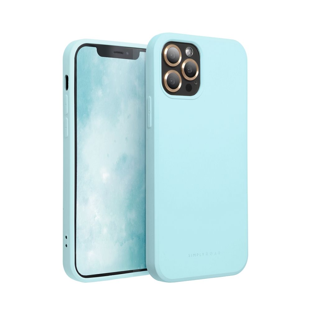 Pokrowiec etui silikonowe Roar Space Case niebieskie APPLE iPhone 15 / 2