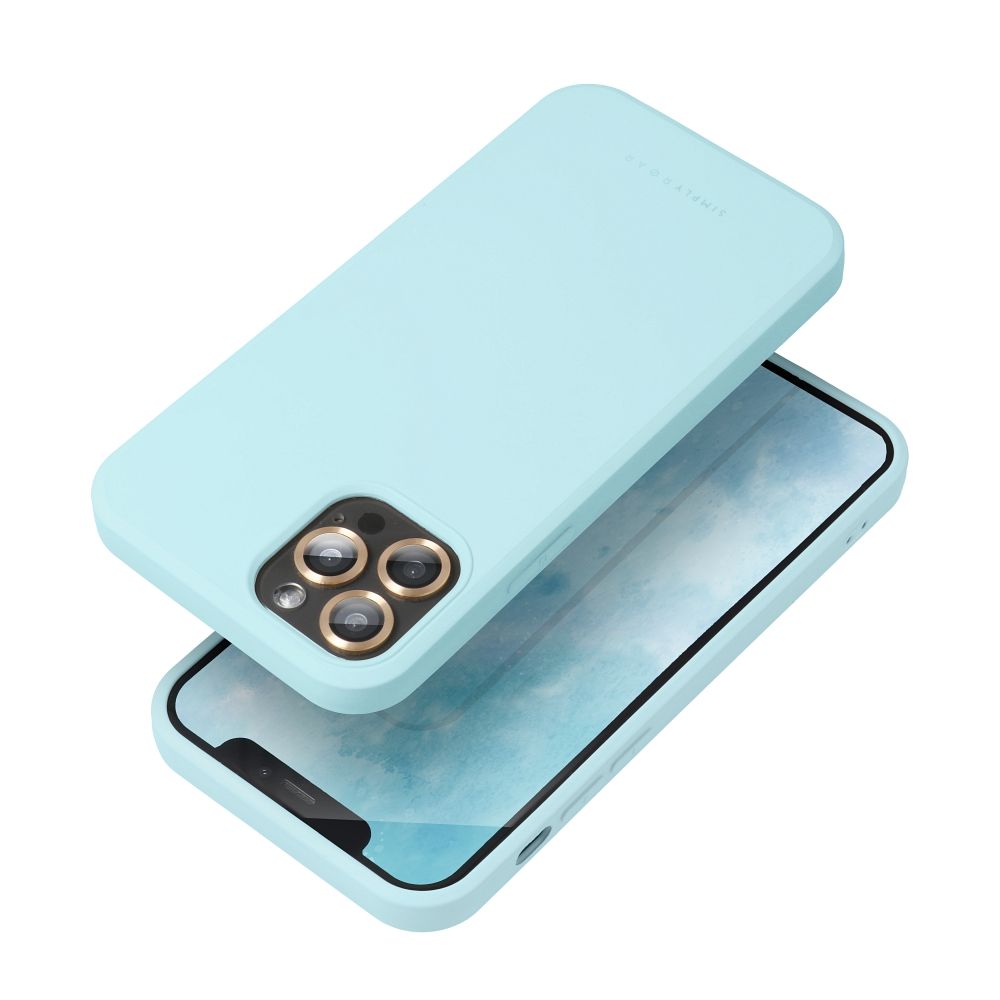 Pokrowiec etui silikonowe Roar Space Case niebieskie SAMSUNG Galaxy A54 5G