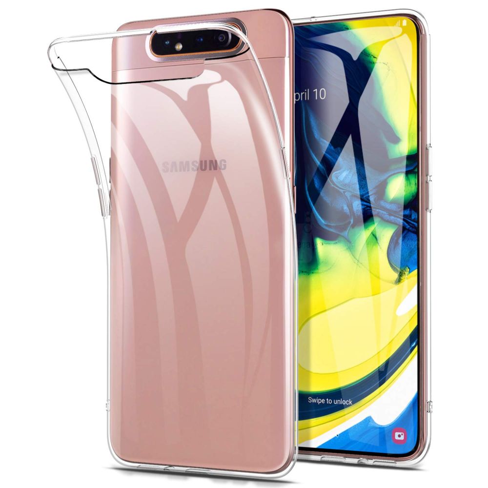 Pokrowiec etui przeroczyste FlexAir Crystal SAMSUNG Galaxy A80