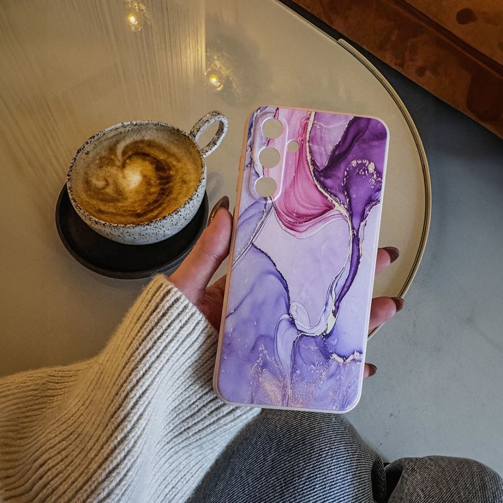 Pokrowiec etui Silikonowe Tech-protect Icon marble Xiaomi Redmi Note 13 Pro 5G / 3