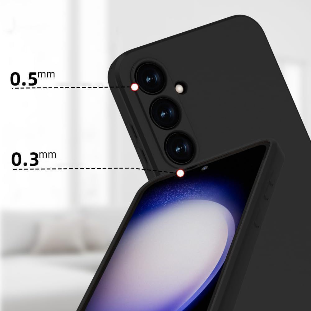 Pokrowiec etui Silikonowe Tech-protect Icon Sky niebieskie SAMSUNG Galaxy A55 5G / 4