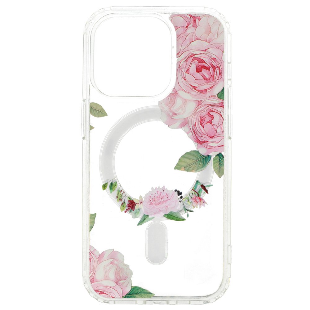 Pokrowiec etui silikonowe Tel Protect Flower wzr 1 APPLE iPhone 15 / 4