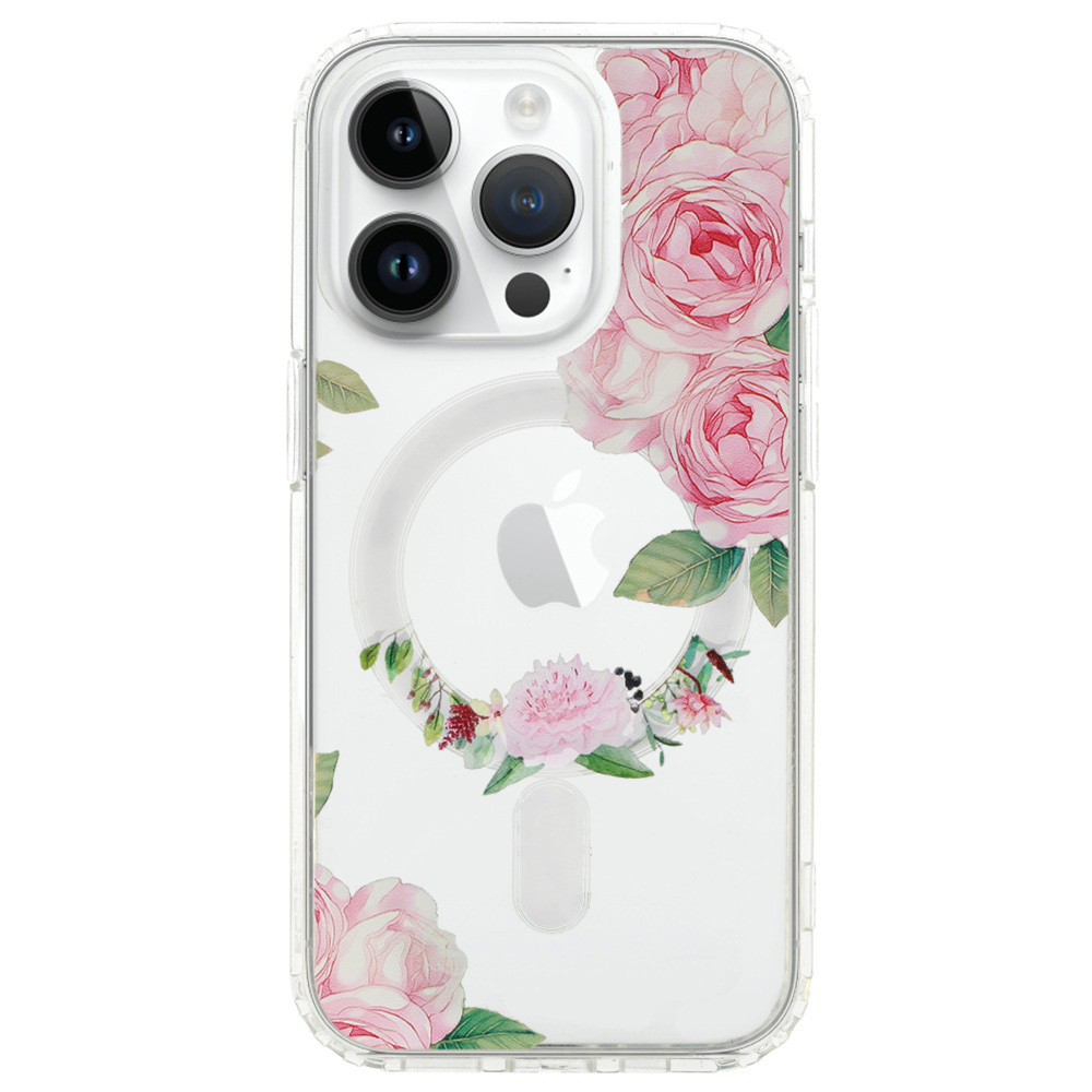 Pokrowiec etui silikonowe Tel Protect Flower wzr 1 APPLE iPhone 15 Pro Max / 2