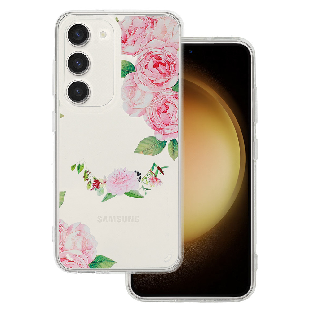 Pokrowiec etui silikonowe Tel Protect Flower wzr 1 SAMSUNG Galaxy A13 5G