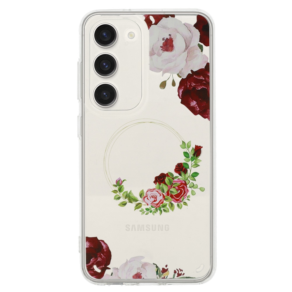 Pokrowiec etui silikonowe Tel Protect Flower wzr 2 SAMSUNG Galaxy A13 5G / 2