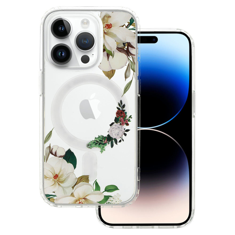 Pokrowiec etui silikonowe Tel Protect Flower wzr 3 APPLE iPhone 15 Plus