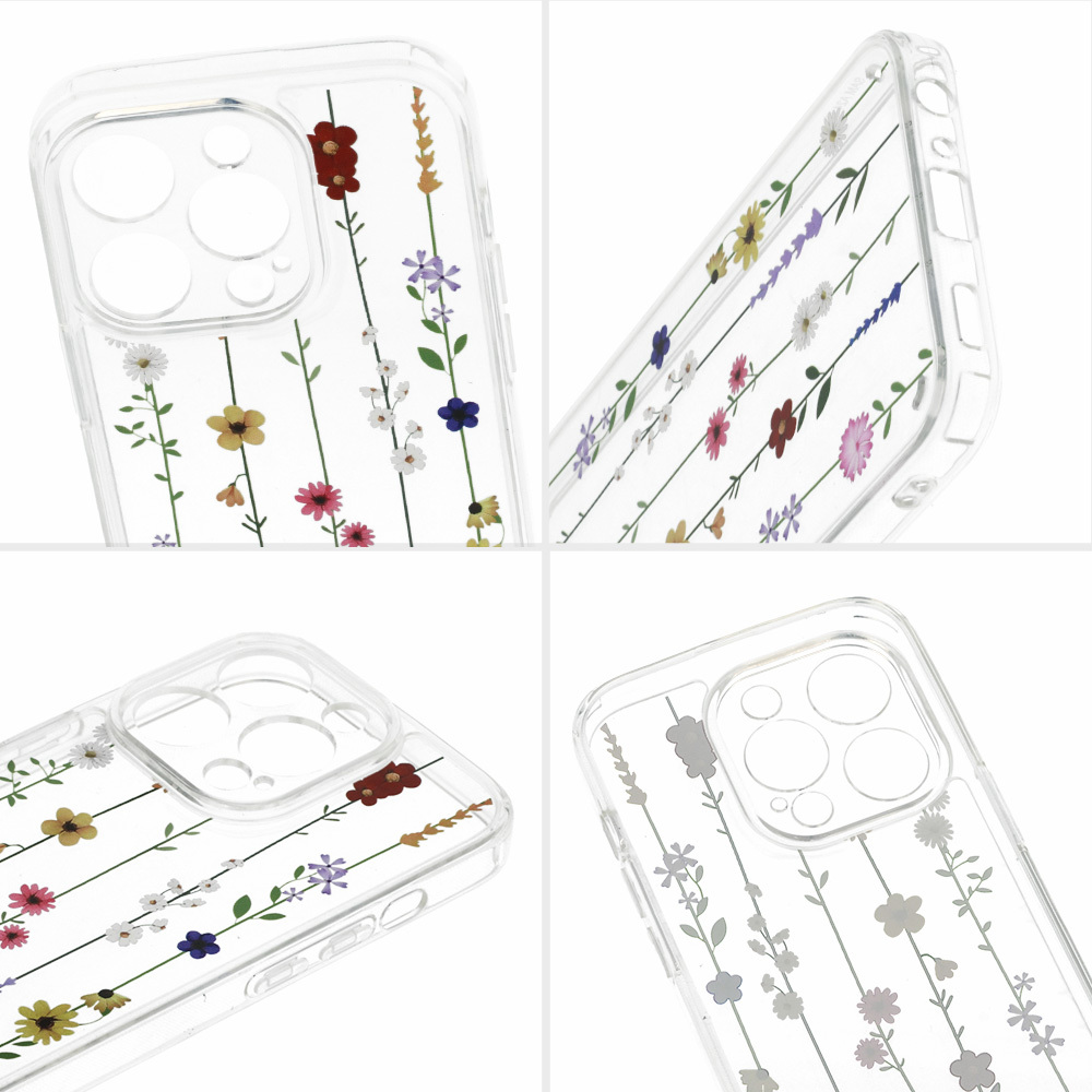 Pokrowiec etui silikonowe Tel Protect Flower wzr 4 APPLE iPhone 13 / 5