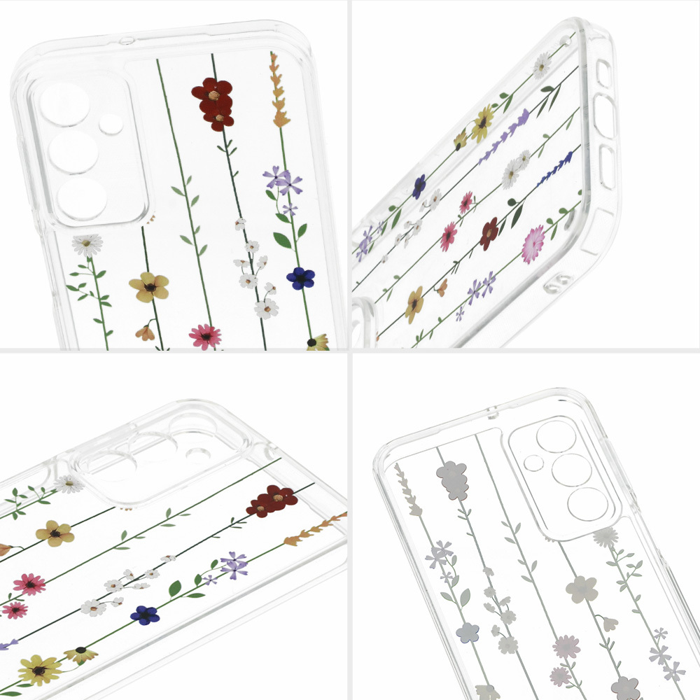 Pokrowiec etui silikonowe Tel Protect Flower wzr 4 SAMSUNG Galaxy A13 5G / 5