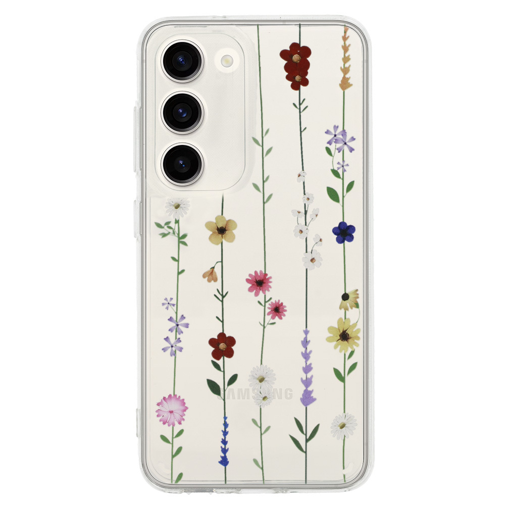 Pokrowiec etui silikonowe Tel Protect Flower wzr 4 SAMSUNG Galaxy A54 5G / 2