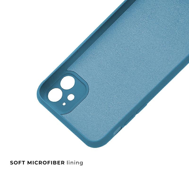 Pokrowiec etui silikonowe Tint Case ciemnoniebieskie MOTOROLA Moto G30 / 3