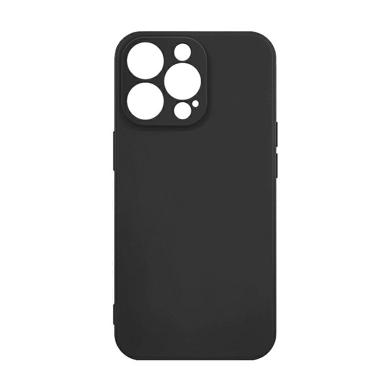 Pokrowiec etui silikonowe Tint Case czarne Xiaomi Redmi A3 / 2
