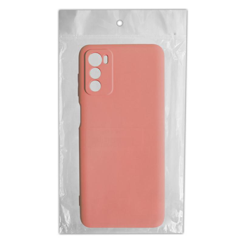 Pokrowiec etui silikonowe Tint Case czerwone MOTOROLA Moto G85 5G / 4