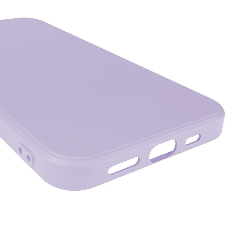 Pokrowiec etui silikonowe Tint Case fioletowe APPLE iPhone 12 / 4