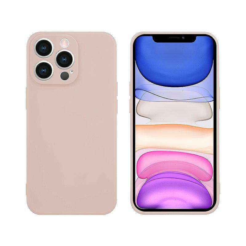 Pokrowiec etui silikonowe Tint Case różowe Oppo A16