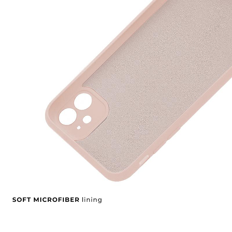 Pokrowiec etui silikonowe Tint Case różowe Oppo A16 / 3