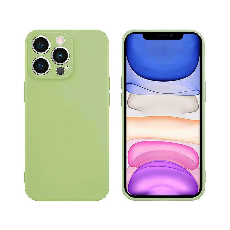 Pokrowiec etui silikonowe Tint Case zielone APPLE iPhone 13 Pro