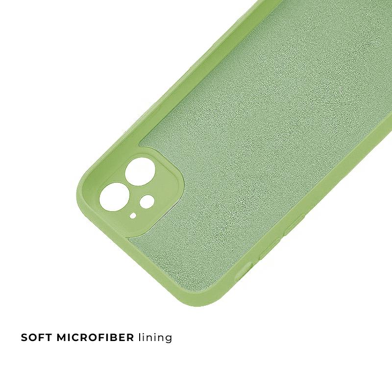 Pokrowiec etui silikonowe Tint Case zielone MOTOROLA Moto E20 / 3