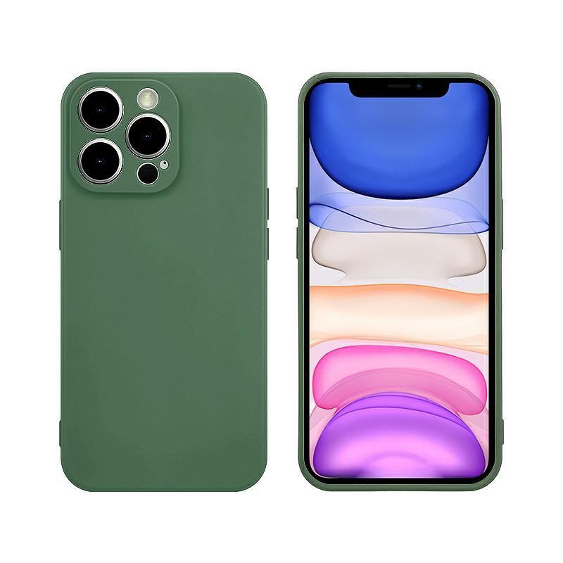 Pokrowiec etui silikonowe Tint Case zielone Xiaomi Redmi 12
