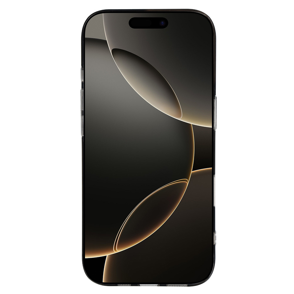 Pokrowiec etui silikonowe Transparent Slim Magsafe Case szare APPLE iPhone 16 / 3