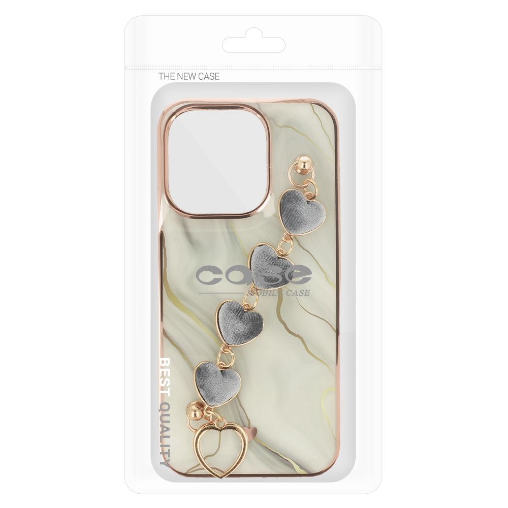 Pokrowiec etui silikonowe Trend Case wzór 1 białe SAMSUNG Galaxy A20e / 6