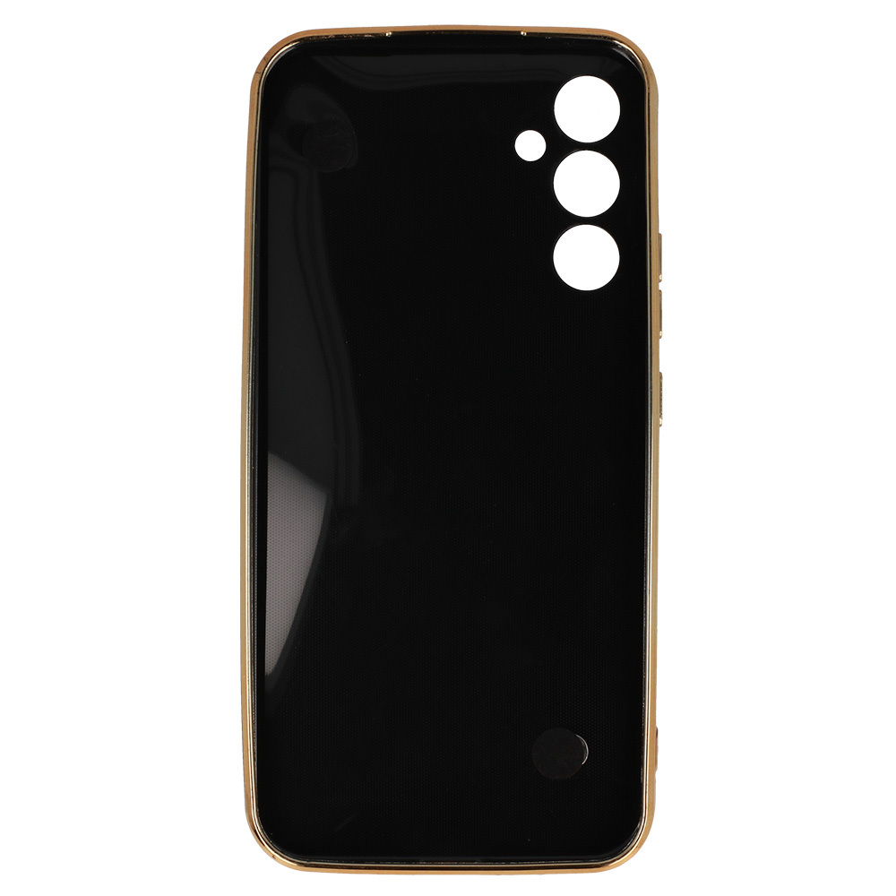 Pokrowiec etui silikonowe Trend Case wzr 3 czarne SAMSUNG Galaxy A34 5G / 3