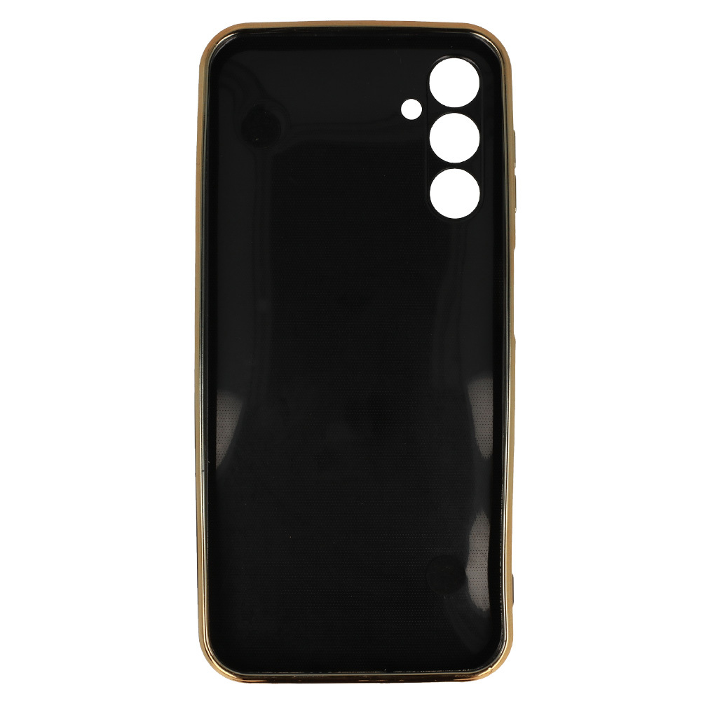 Pokrowiec etui silikonowe Trend Case wzr 4 czarne SAMSUNG Galaxy A35 5G / 3