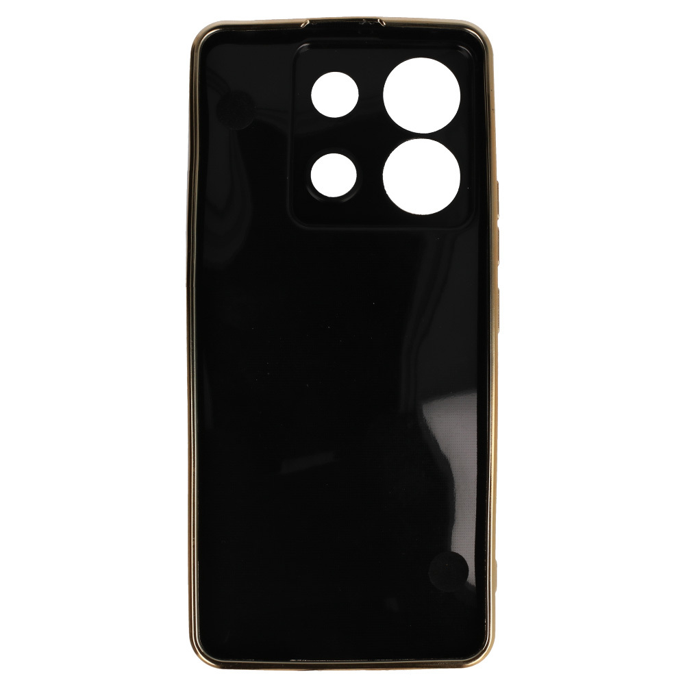 Pokrowiec etui silikonowe Trend Case wzr 4 czarne Xiaomi Redmi Note 13 5G / 3