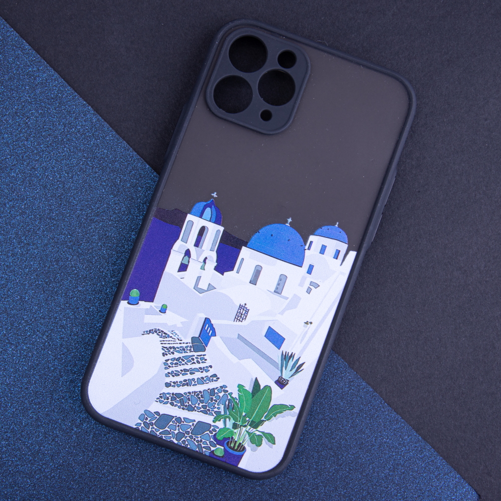 Pokrowiec etui silikonowe Ultra Trendy Miasto wzr 1 Xiaomi Redmi Note 8 Pro / 3