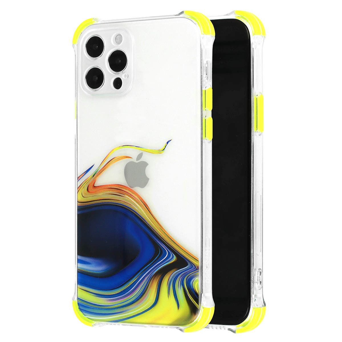 Pokrowiec etui silikonowe Watercolor Case te APPLE iPhone 12 Pro