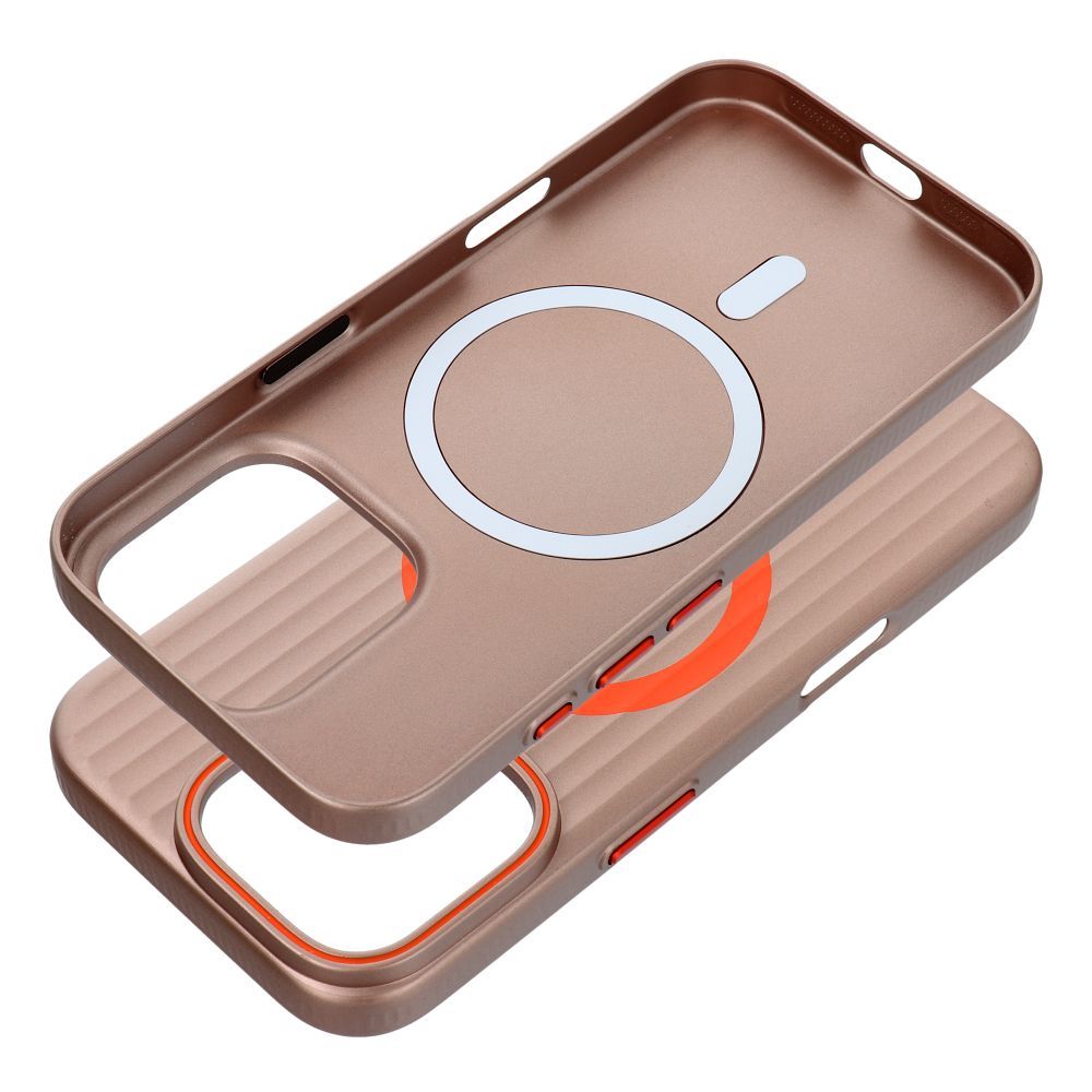 Pokrowiec Etui SIMPLY MagSafe złote APPLE iPhone 16 Pro Max / 2