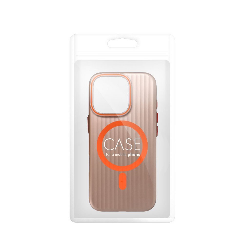 Pokrowiec Etui SIMPLY MagSafe złote APPLE iPhone 16 Pro Max / 8