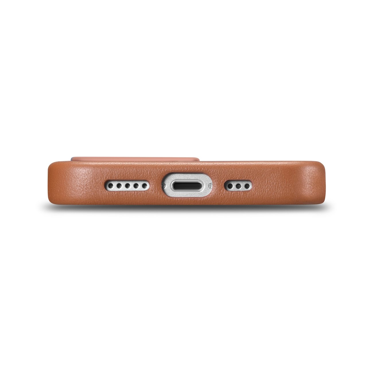 Pokrowiec etui skrzane iCarer Case Leather brzowe APPLE iPhone 14 Pro / 4